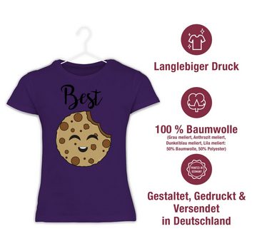 Shirtracer T-Shirt Best Friends Cookies - Best Partner-Look Familie Kind