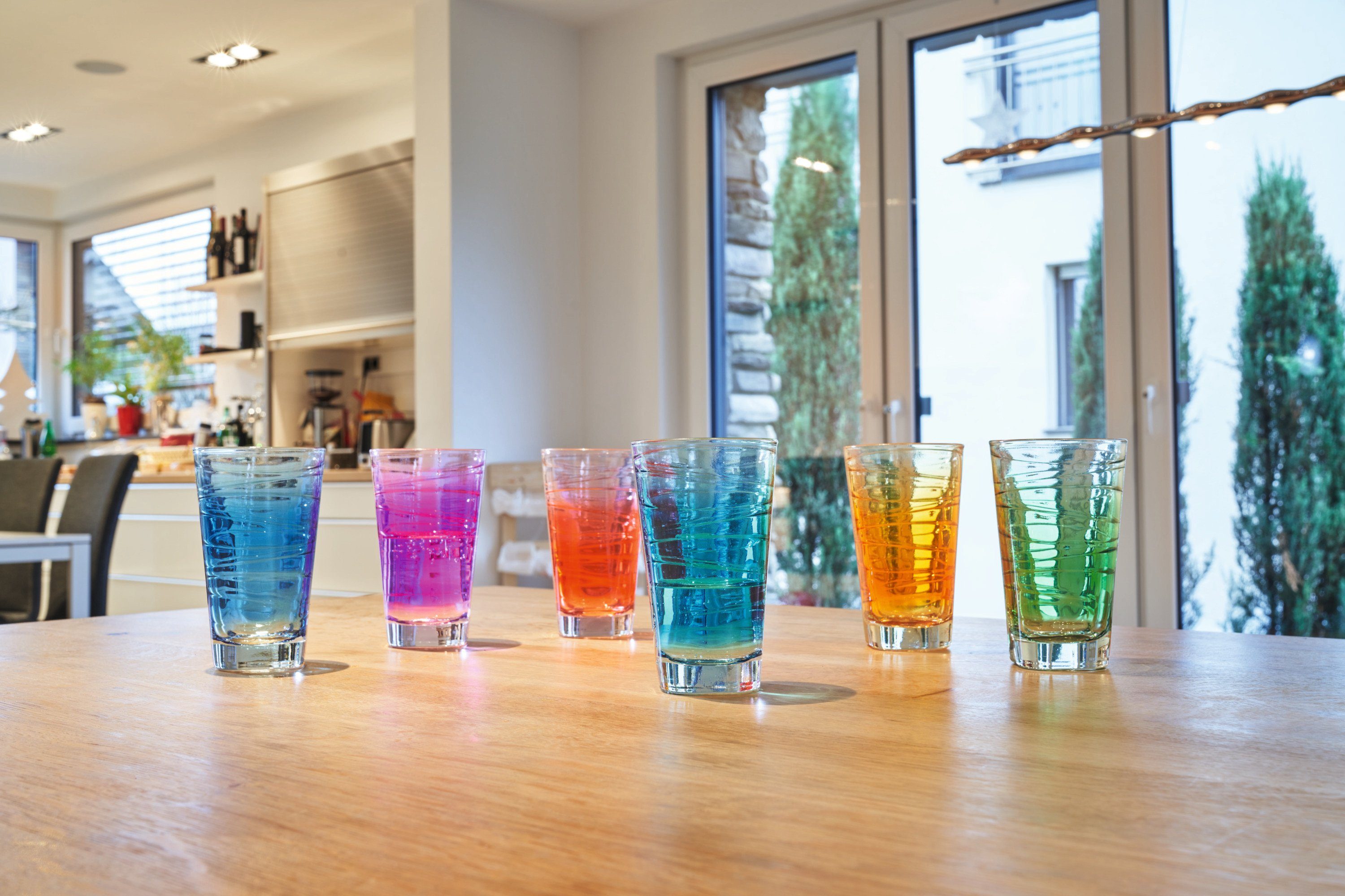 VARIO, ml., LEONARDO Serie Glas grün, Buntglas, 300 LEONARDO Füllmenge der Glas aus Glas