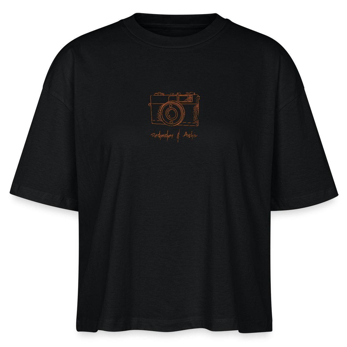 T-Shirt Die Drei Fragezeichen Vierte Detektivin Recherchen & Archiv Boxy Shirt