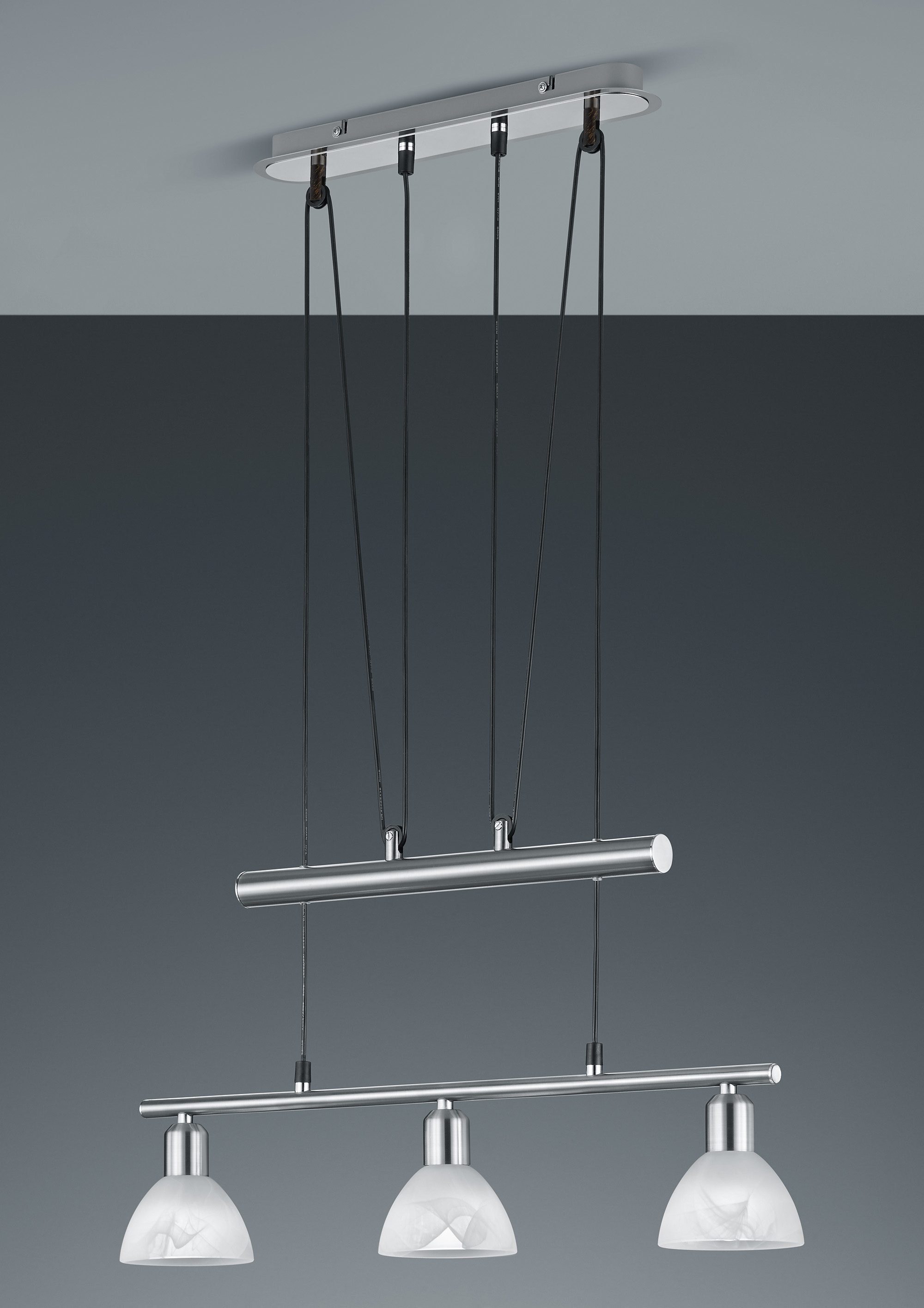 LED Seilzugmechanismus, Hängeleuchte Hängelampe, LEVISTO, wechselbar, Leuchten Pendelleuchte LED LED LED TRIO