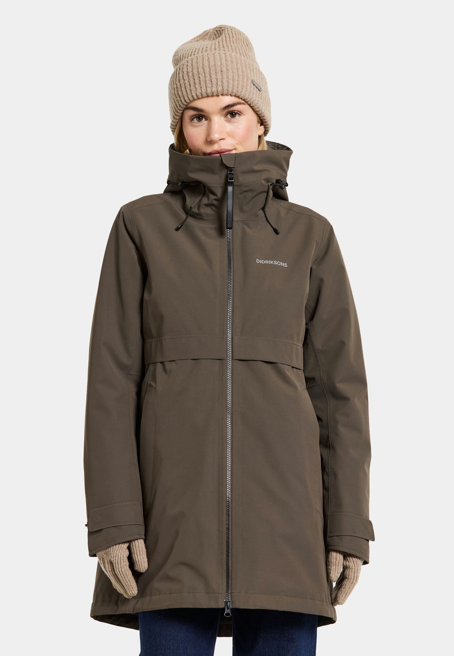 Didriksons Funktionsparka Damen Winterjacke Winterparka Wasserdicht HELLE günstig online kaufen