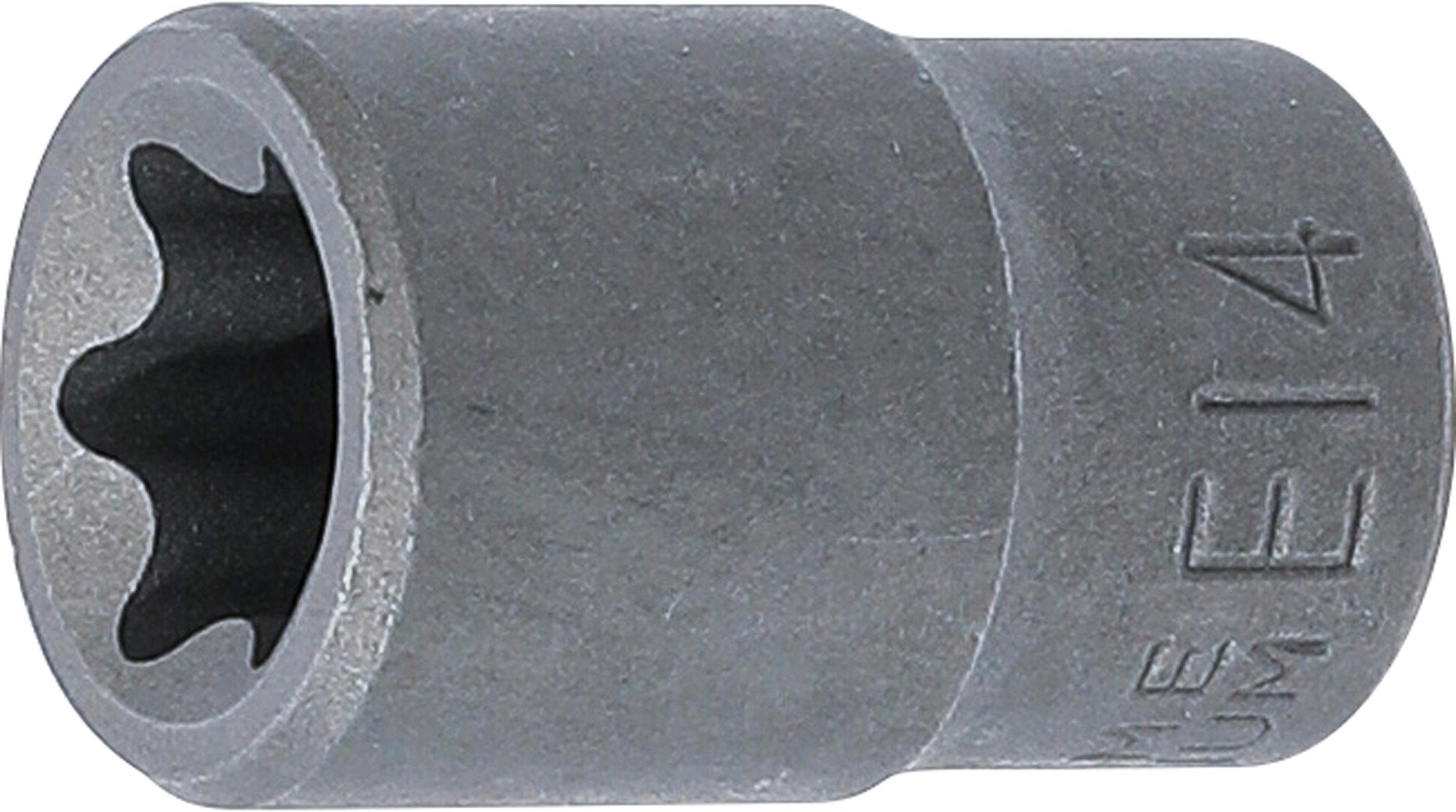 BGS technic Steckschlüssel Steckschlüssel-Einsatz E-Profil, Antrieb Innenvierkant 10 mm (3/8), SW E14