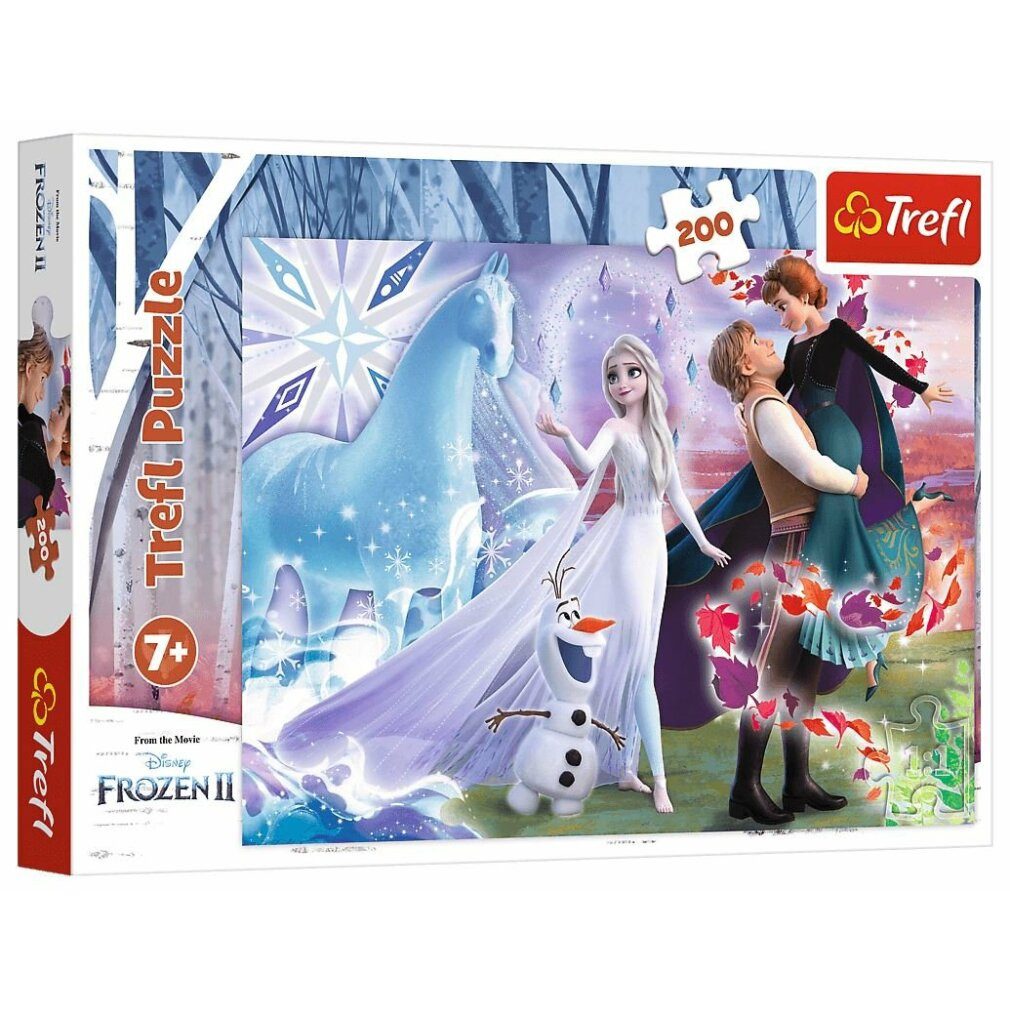 Trefl Puzzle Puzzle Ice Kingdom: die Welt der Schwestern 200 Teile, Puzzlet günstig online kaufen