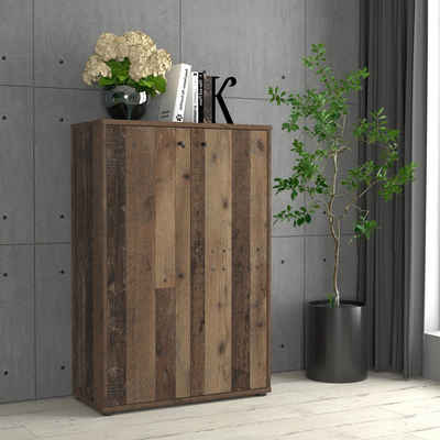 Newroom Kommode Dudley, Kommode Old Wood Modern Sideboard Highboard Büro