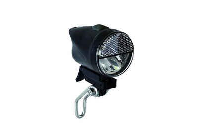 Büchel Fahrradbeleuchtung LED Scheinwerfer Batterie 40 Lux Akku Sport STVZO USB Ladebuchse