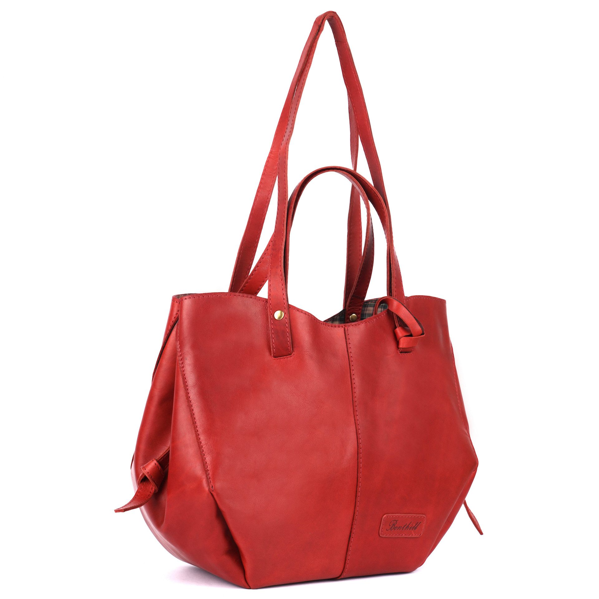 Benthill Umhängetasche Damen Echt Leder Umhängetasche günstig online kaufen