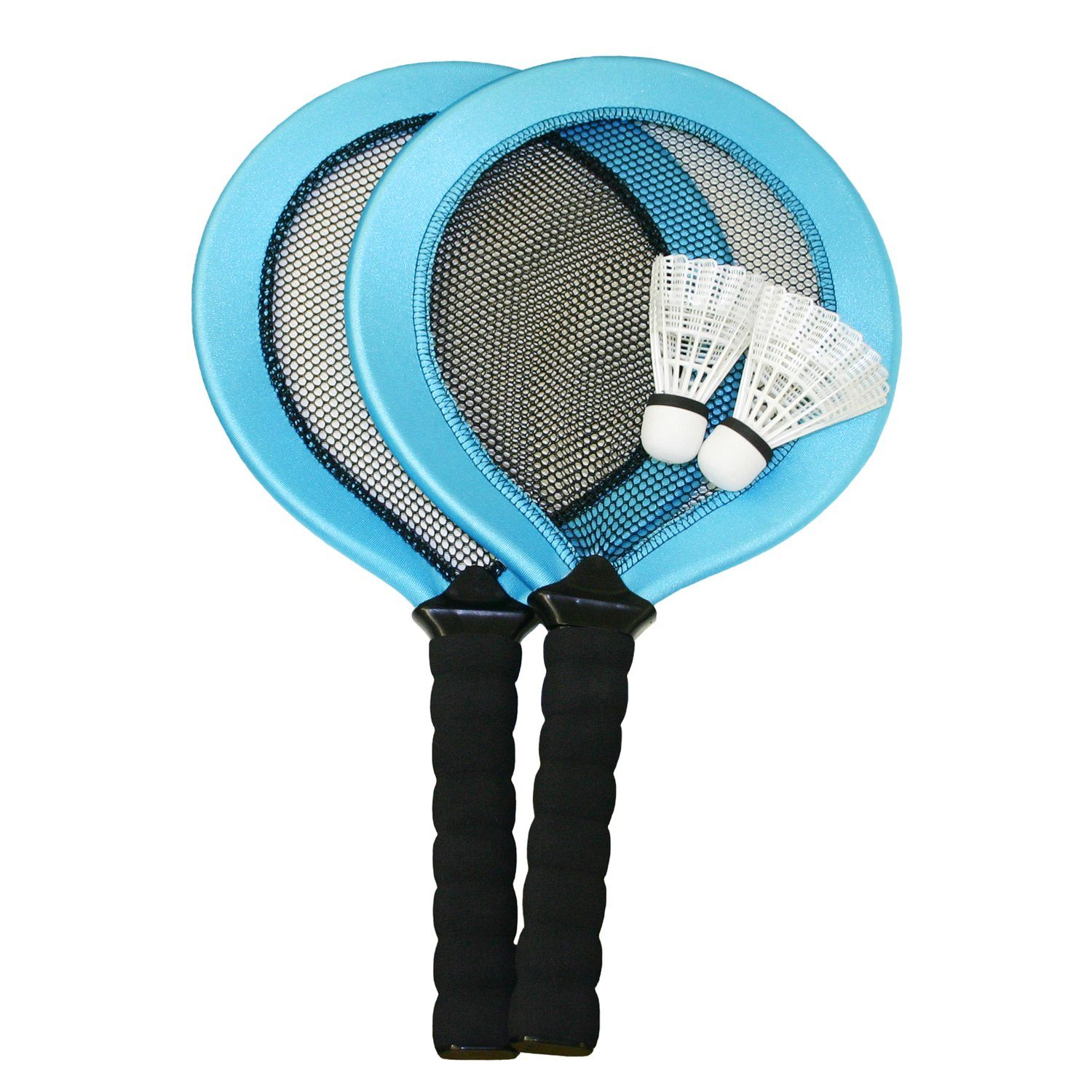Spielzeug-Gartenset Badminton, Neopren, 2 Schläger & 2 Bälle
