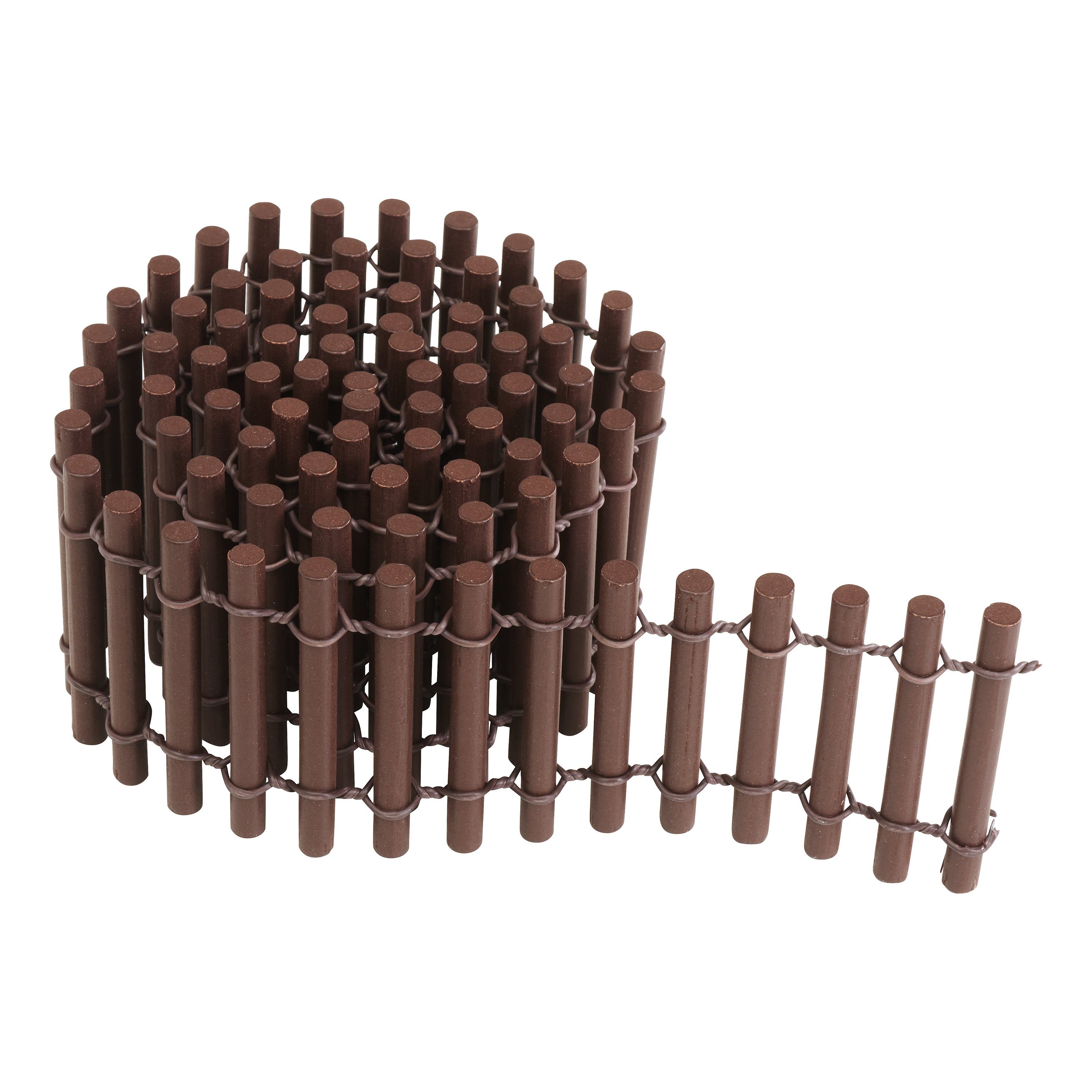 VBS Dekofigur Rundholz Zaun, 80 cm x 5 cm günstig online kaufen