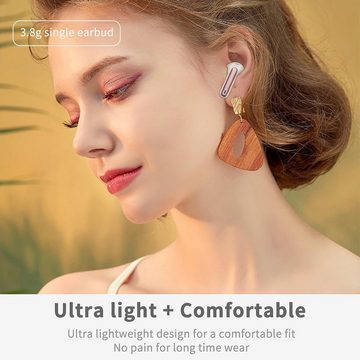 xinwld Kabellos Bluetooth 5.3 IP7 Wasserdicht Ohrhörer LED Anzeige In-Ear-Kopfhörer (Präzise Verarbeitung und Zuverlässigkeit für anspruchsvolle Anforderungen., mit 4 ENC Noise Cancelling Mic, Tiefer Bass Wireless Earbuds 40Std)
