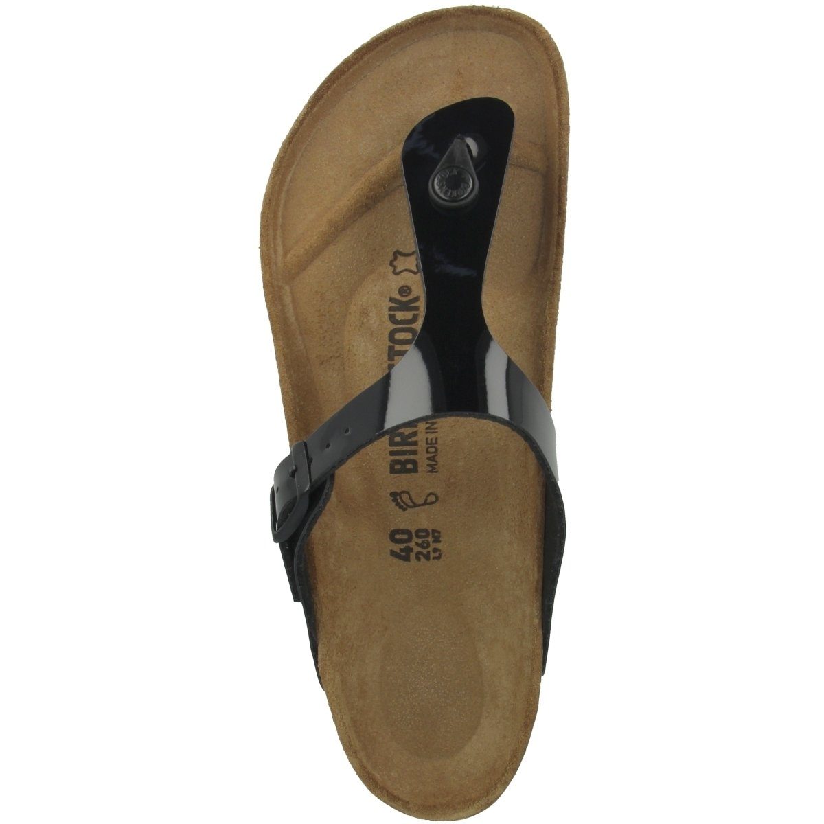 Birkenstock Gizeh Birko-Flor Lack normal Damen günstig online kaufen