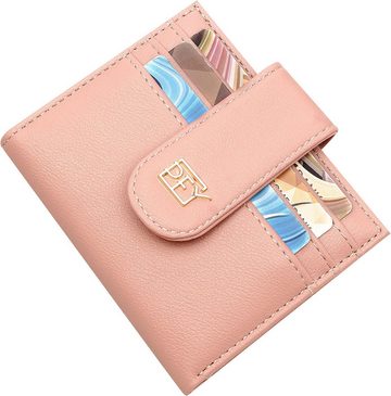 GEEADNB Geldbörse (Damaen Groß Vintage Leder Geldbörse, Damen Portemonnaie mit RFID Schutz), Geldbeutel Zipper Brieftasche Für Frauen Mädchen mit 11 Kartenfächern
