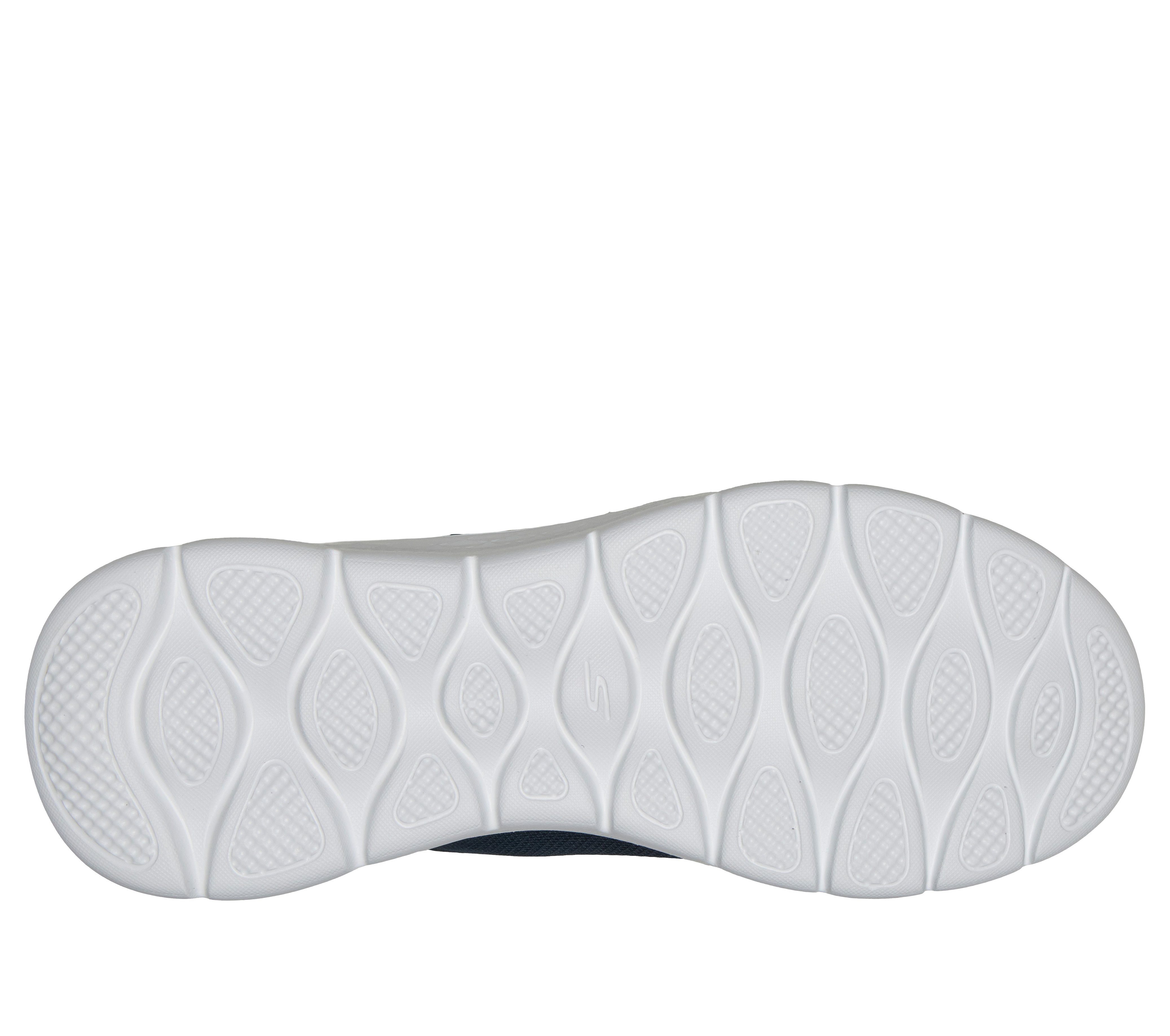 Skechers GO WALK FLEX-MASTER Slip-On Sneaker Schlupfschuh, Halbschuh, Freizeitschuh mit elastischen Schnürsenkeln