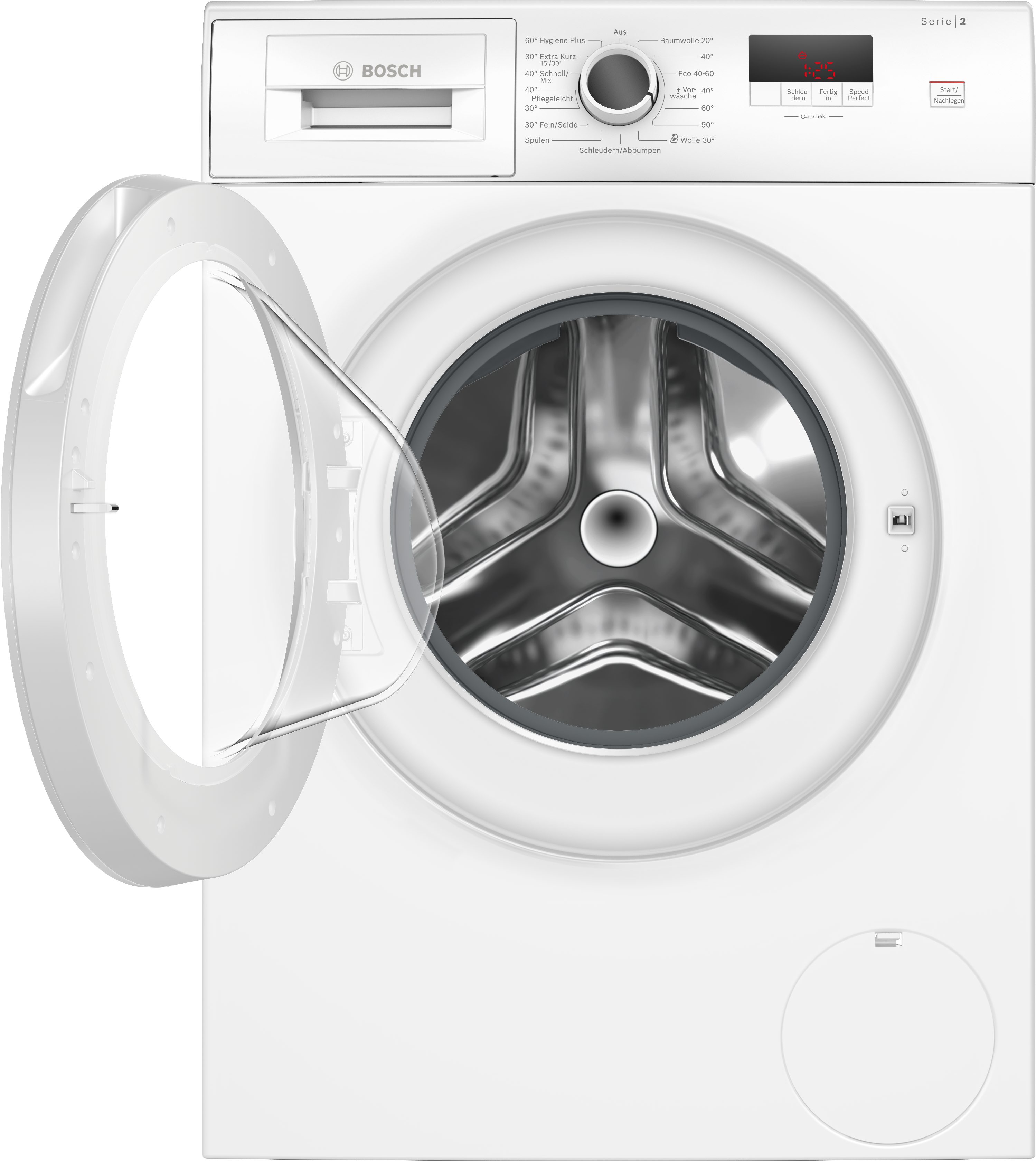 BOSCH Waschmaschine Serie 2 WGE02420, 7 kg, 1400 U/min