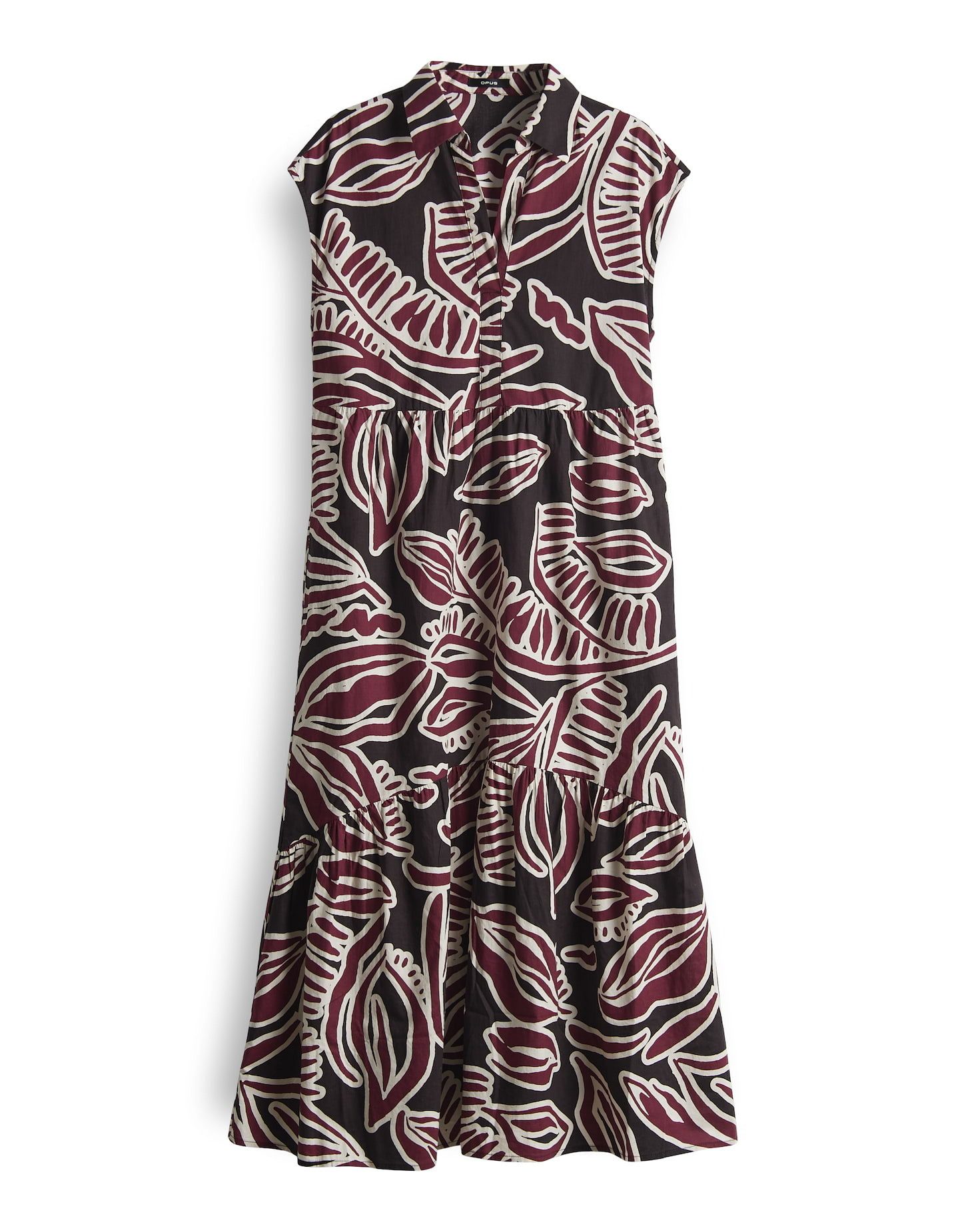 OPUS Sommerkleid WERISA TROPICAL A-Linie mit Volantstufen günstig online kaufen