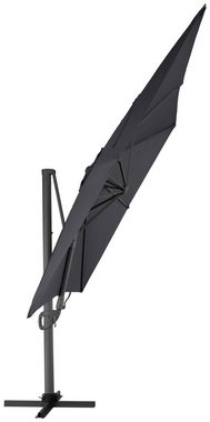 garten gut Sonnenschirm Big Roma, LxB: 400x300 cm, mit Schirmständer ohne Platten, neigbar
