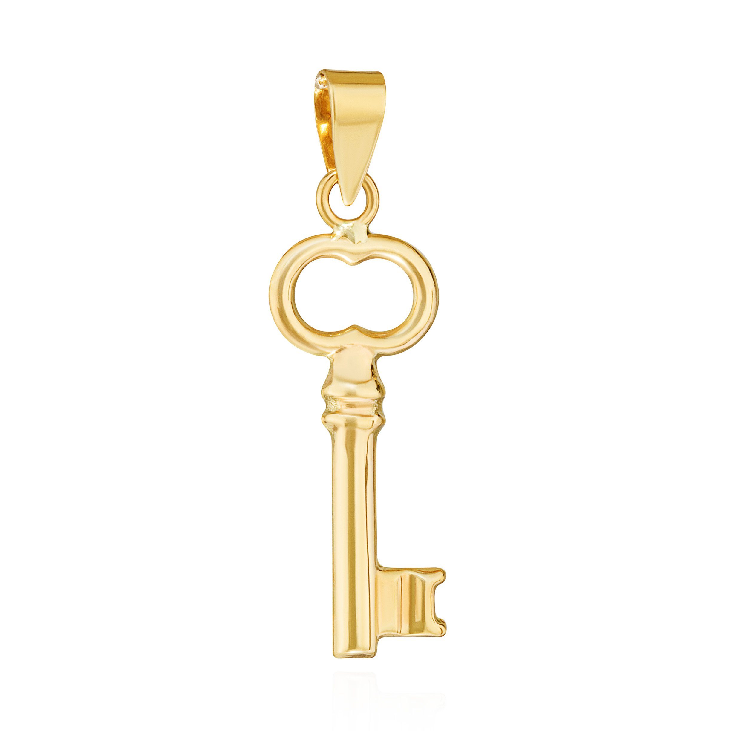 8 Gelb 333 Talisman 19x7mm Karat Kettenanhänger Schlüssel Kettenanhänger gold NKlaus Amulett