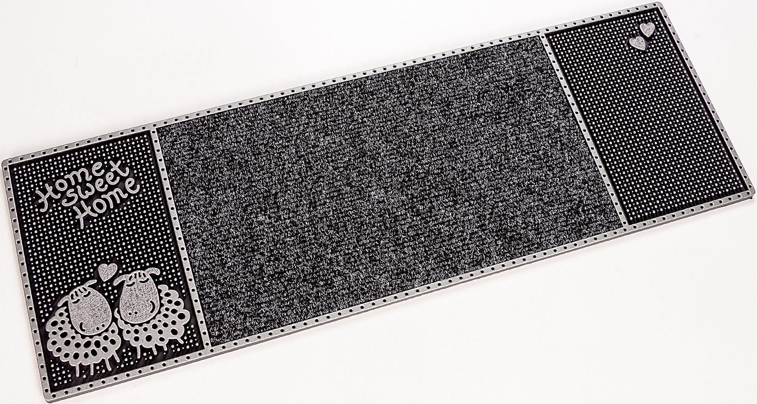 Home2Fashion Fußmatte CC Clean Merino, rechteckig, günstig online kaufen