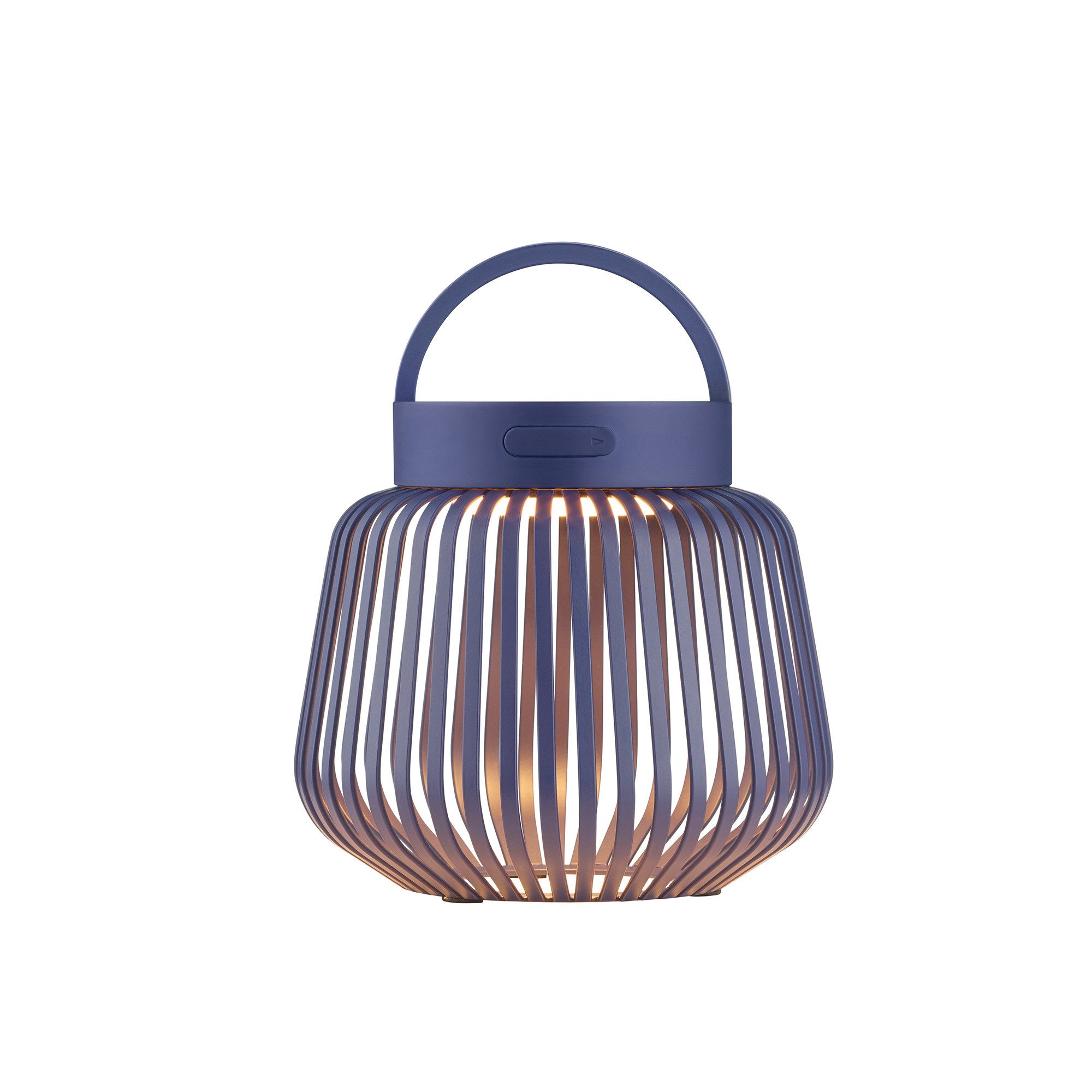 blomus LED Laterne -LITO- Mobile Outdoor Akku Leuchte aus hochwertigem Eisen, Dimmbar, LED, Warm- bis Kaltweiß, 2700K-4000K, Outdoor geeignet, Stufenlos dimmbar, versch. Lichtfarben, USB-C