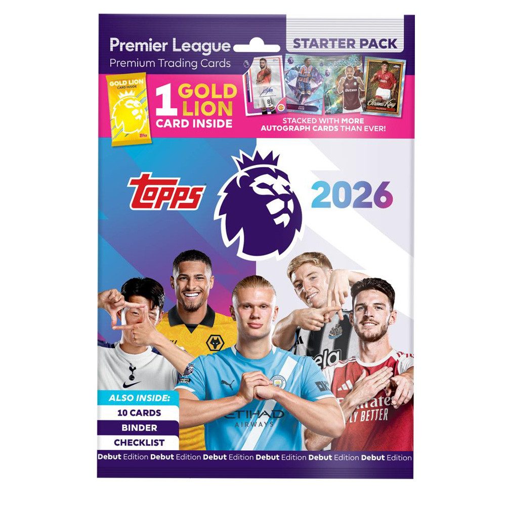 Topps Sammelkarte Topps - Premier League 2025/26 Trading Cards - 1 Starter