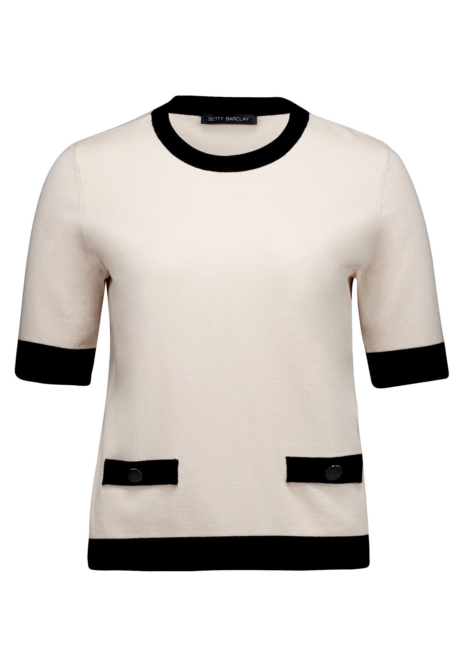 Betty Barclay Kurzarmshirt Damen mit Taschen (1-tlg)
