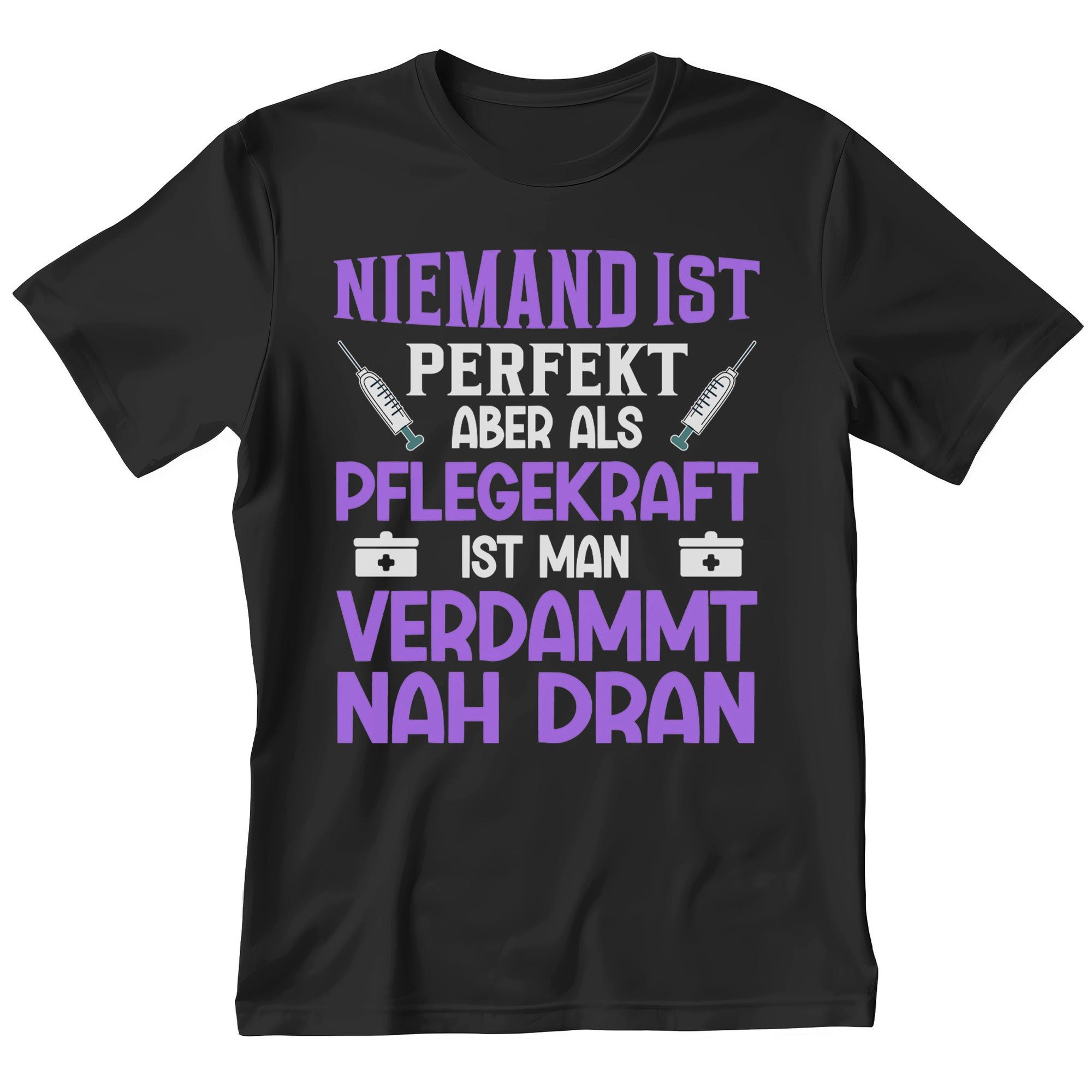 T-Shirt Pflegekraft Geschenk Männer Spruch Beruf Ausbildung Abschluss