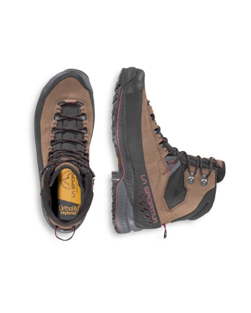 La Sportiva TX5 Evo Mid GTX (Zustieg, Nubukleder, wasserdicht) braun Herren Wanderschuh