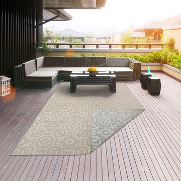 Teppich Galina, Bruno Banani, rechteckig, Höhe: 7 mm, Wendeteppich, Wetterfest & UV-beständig, flach Outdoor geeignet