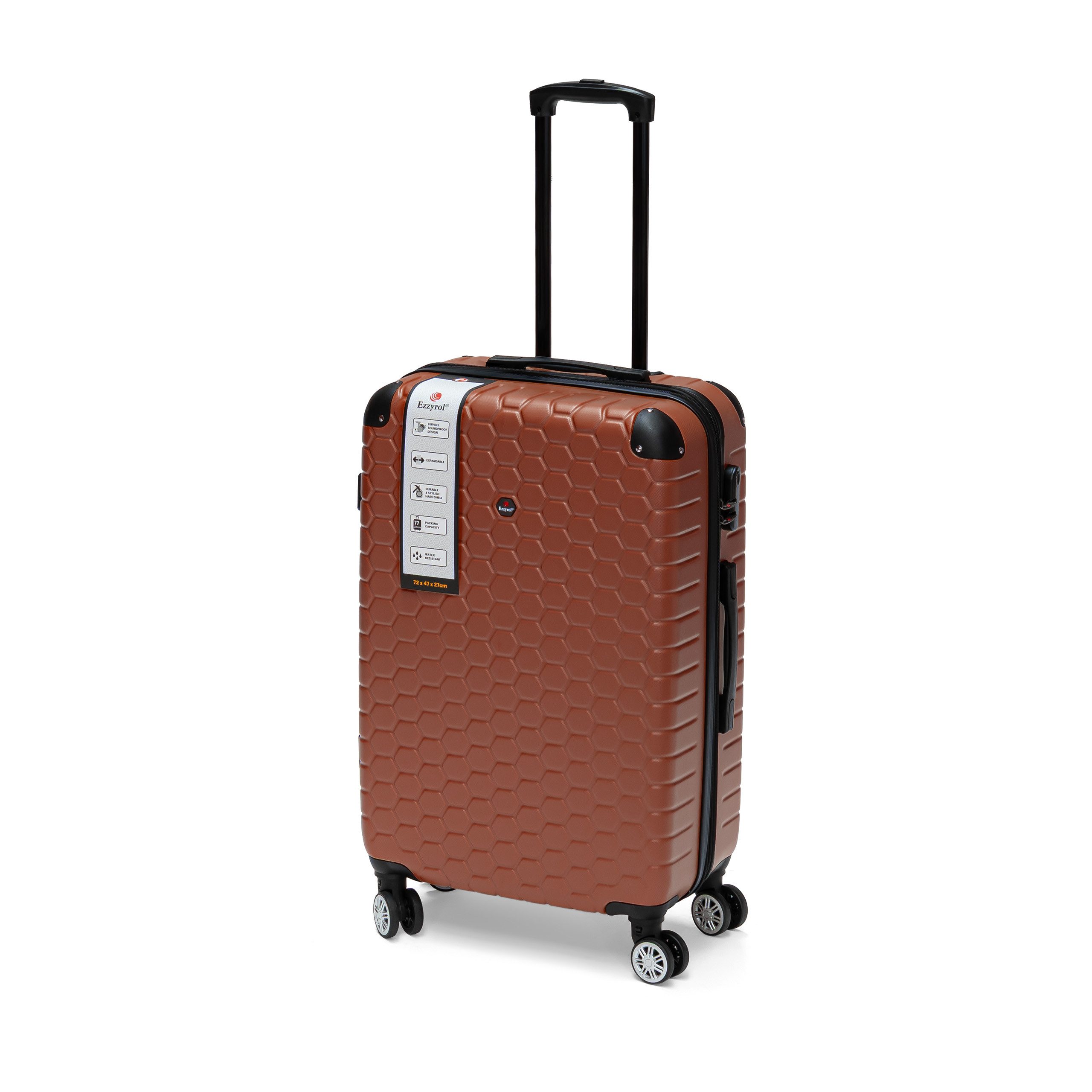 Ezzyrol® Hartschalen-Trolley Hartschalenkoffer mit 4 Lenkrollen, günstig online kaufen