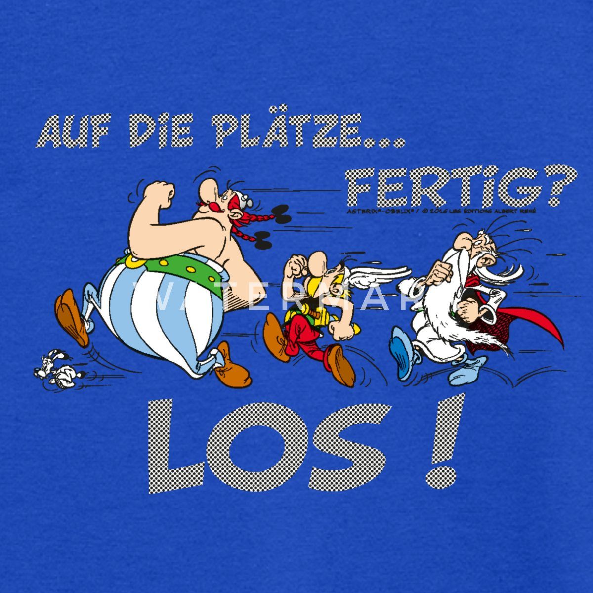 Spreadshirt T-Shirt Asterix und Obelix Sport Spruch Teenager T-Shirt (1-tlg)