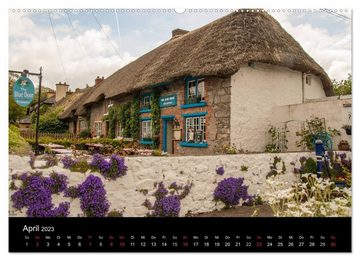 CALVENDO Wandkalender Unterwegs in Irland / CH-Version (Premium, hochwertiger DIN A2 Wandkalender 2023, Kunstdruck in Hochglanz)