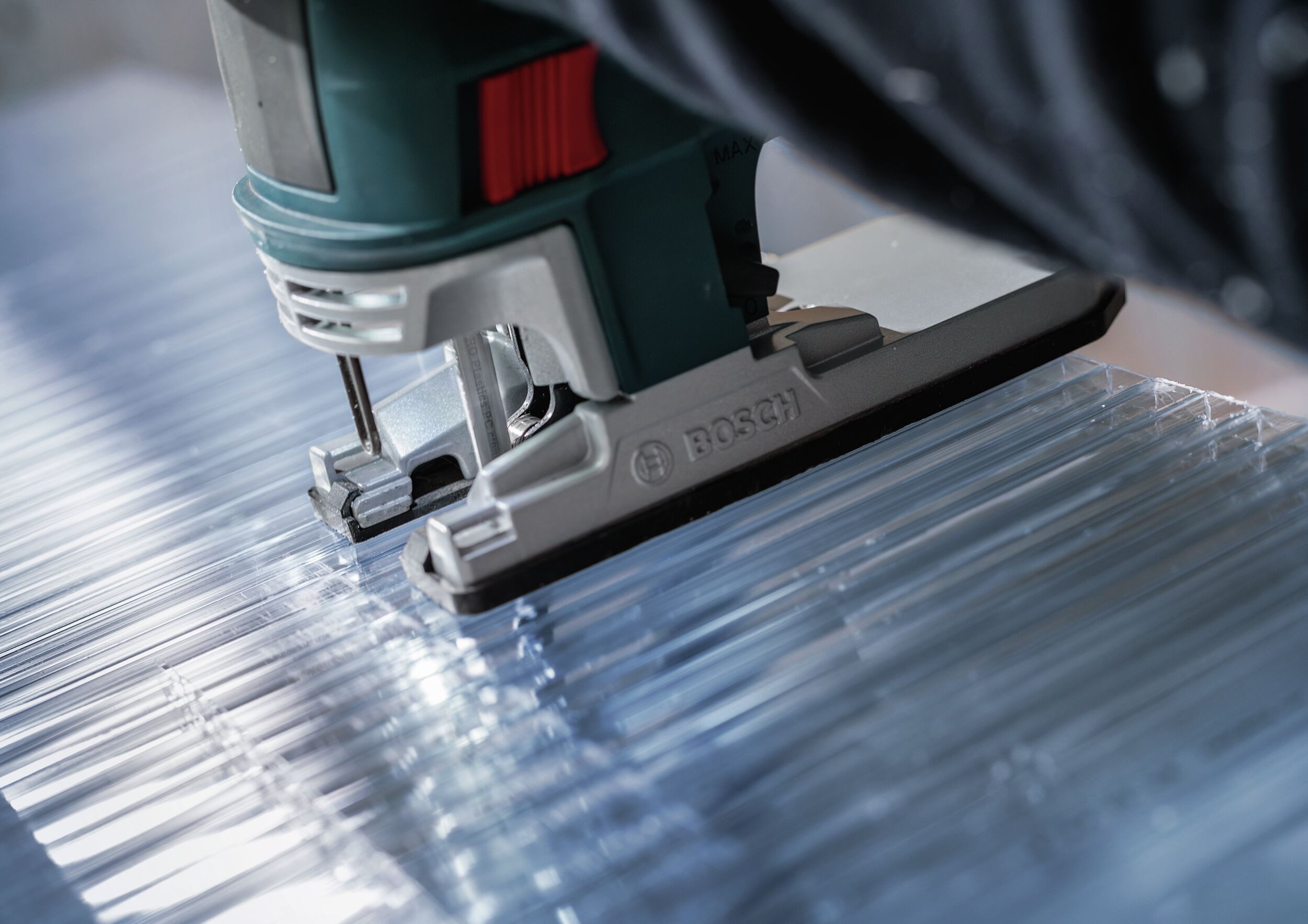 BOSCH Stichsägeblatt Pro Plastics (5 Stück), Plastics PC clean T101A, 100 mm - 5er Pack