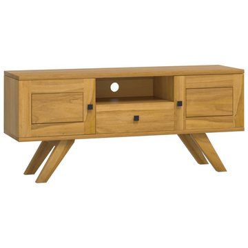 vidaXL TV-Schrank TV-Schrank 110x30x50 cm Massivholz Teak (1-St)