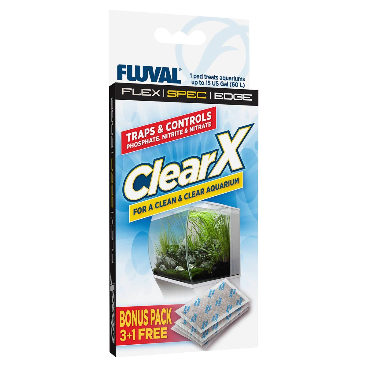 FLUVAL Aquariumfilter CLEAR X Filter Kissen 4er günstig online kaufen