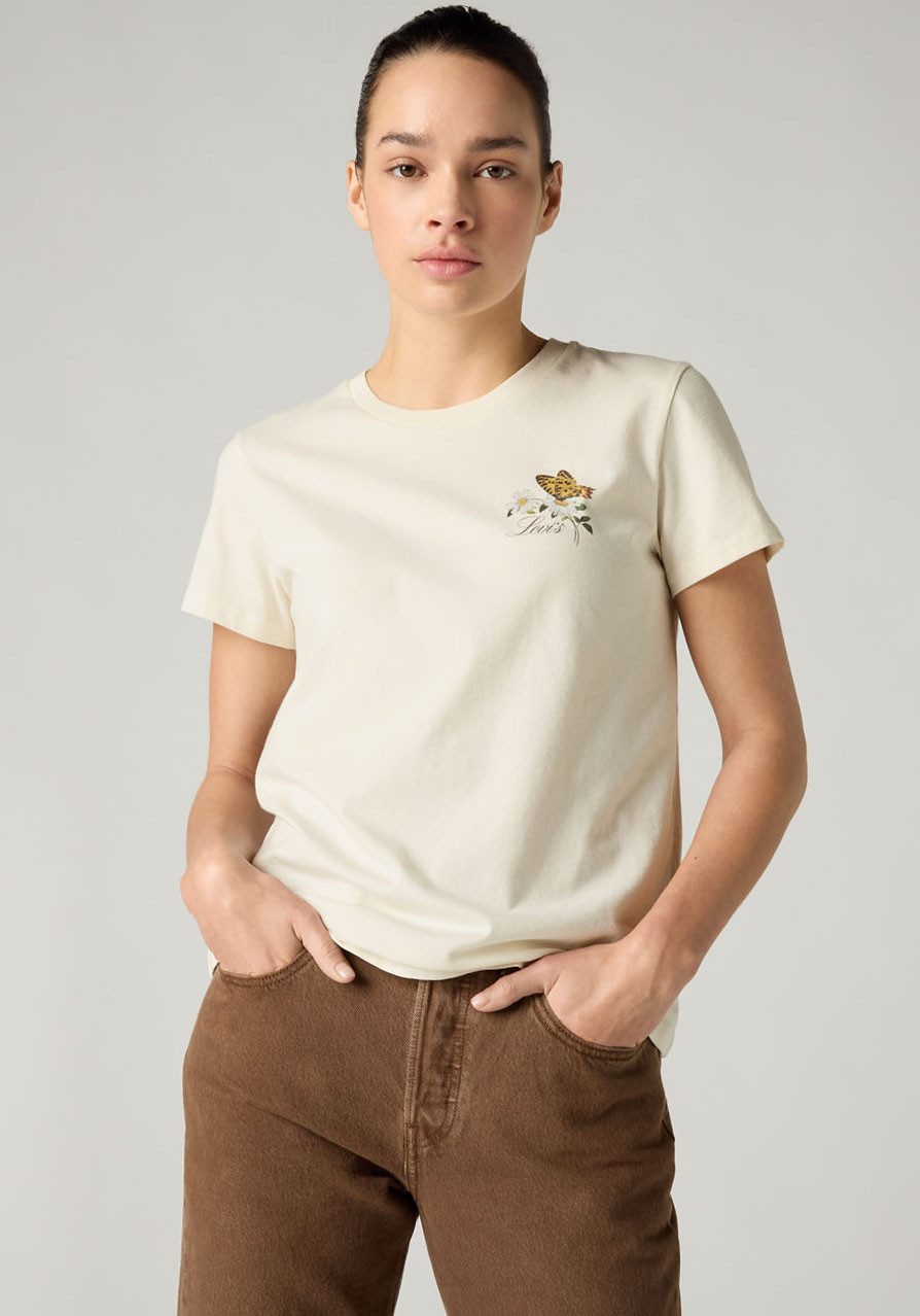 Levi's® T-Shirt THE PERFECT TEE mit Batwing-Logoprint