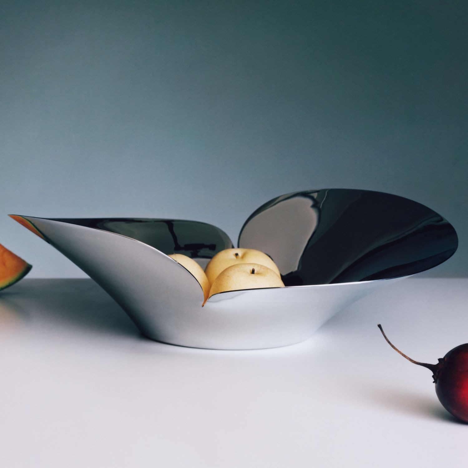 Georg Jensen Schale Bloom Botanica Tafelaufsatz