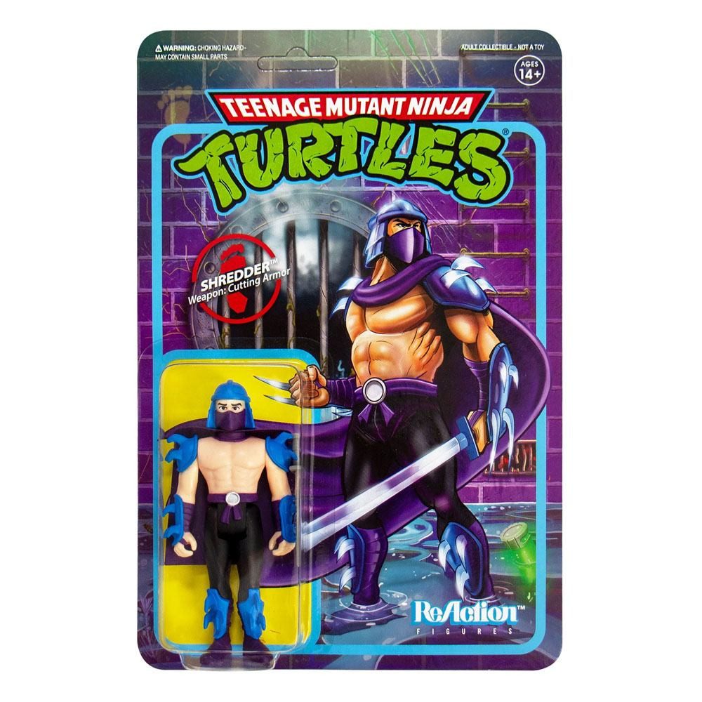 Super7 Dekofigur Teenage Mutant Ninja Turtles ReAction Actionfigur Shredder 10 cm