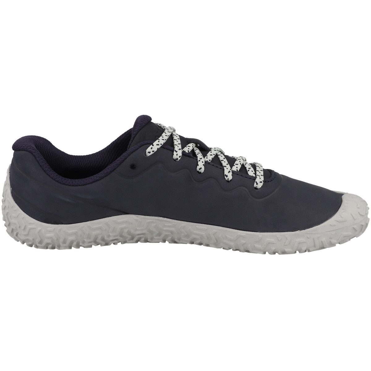 Merrell Vapor Glove 6 Leather Damen Barfußschuh Minimalschuhe, Halbschuhe, Schnürschuhe, Barfuß Sneaker, Sneaker