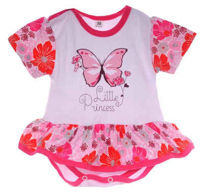 La Bortini Bodykleid Body Kleid Baby Spieler aus reiner Baumwolle, 56 62 68 74 80 86