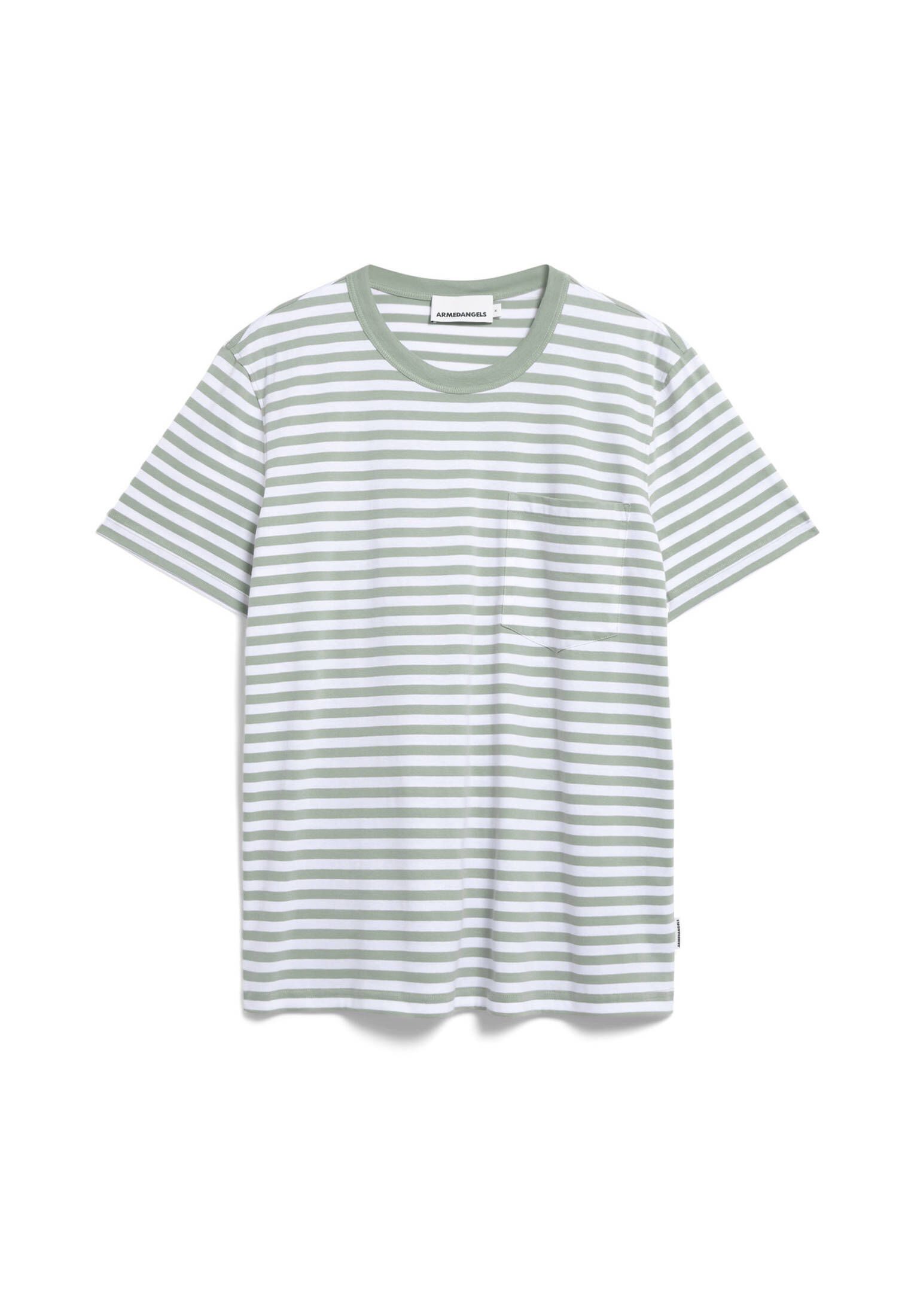 Armedangels T-Shirt Herren T-Shirt MAARKOS POCKET STRIPES (1-tlg)