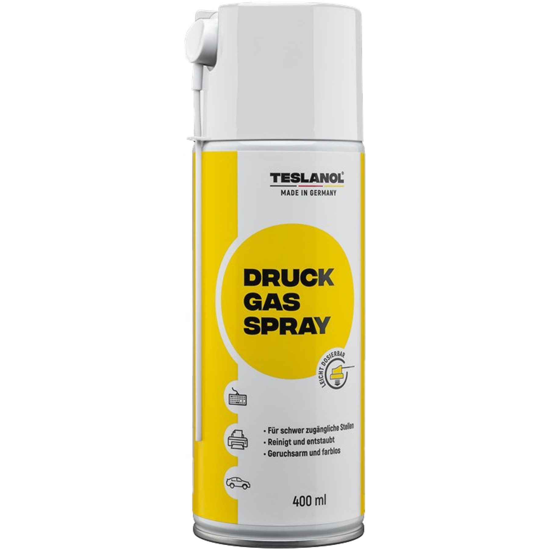 teslanol Kabelzubehör TESLANOL Druckerpflege-Spray-Set, 4-teilig