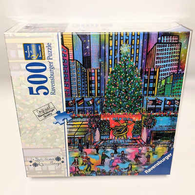 Ravensburger Puzzle Ravensburger - Rockefeller Christmas, 500 Puzzleteile, 500 Teile Puzzle