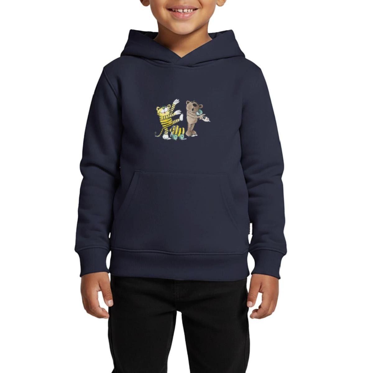 Hoodie Janosch Tiger und Freunde Machen Musik Kinder Premium Hoodie