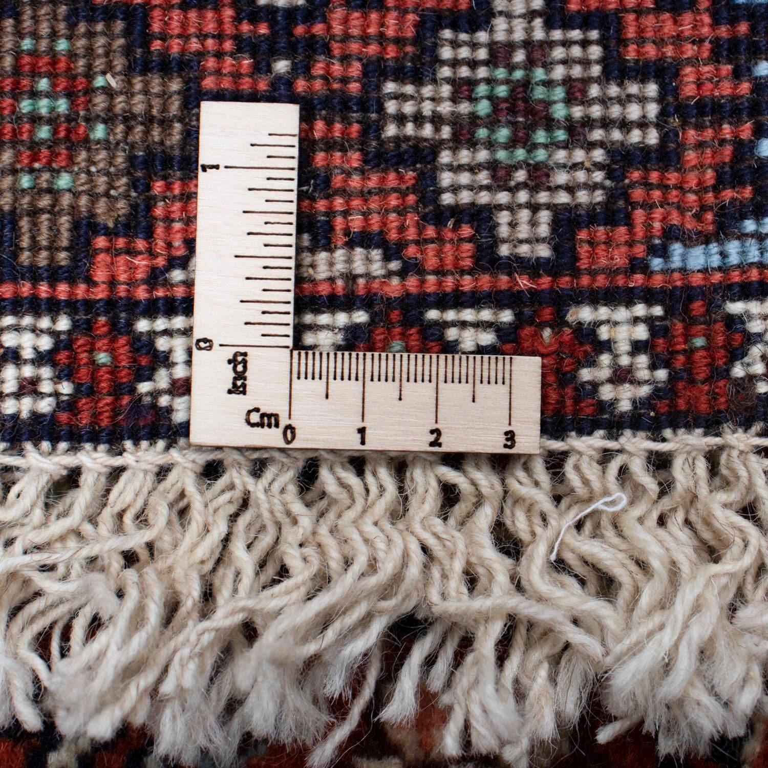 Wollteppich Yalameh Medaillon 102 mm, x Beige 10 cm, 147 rechteckig, Handgeknüpft Höhe: morgenland