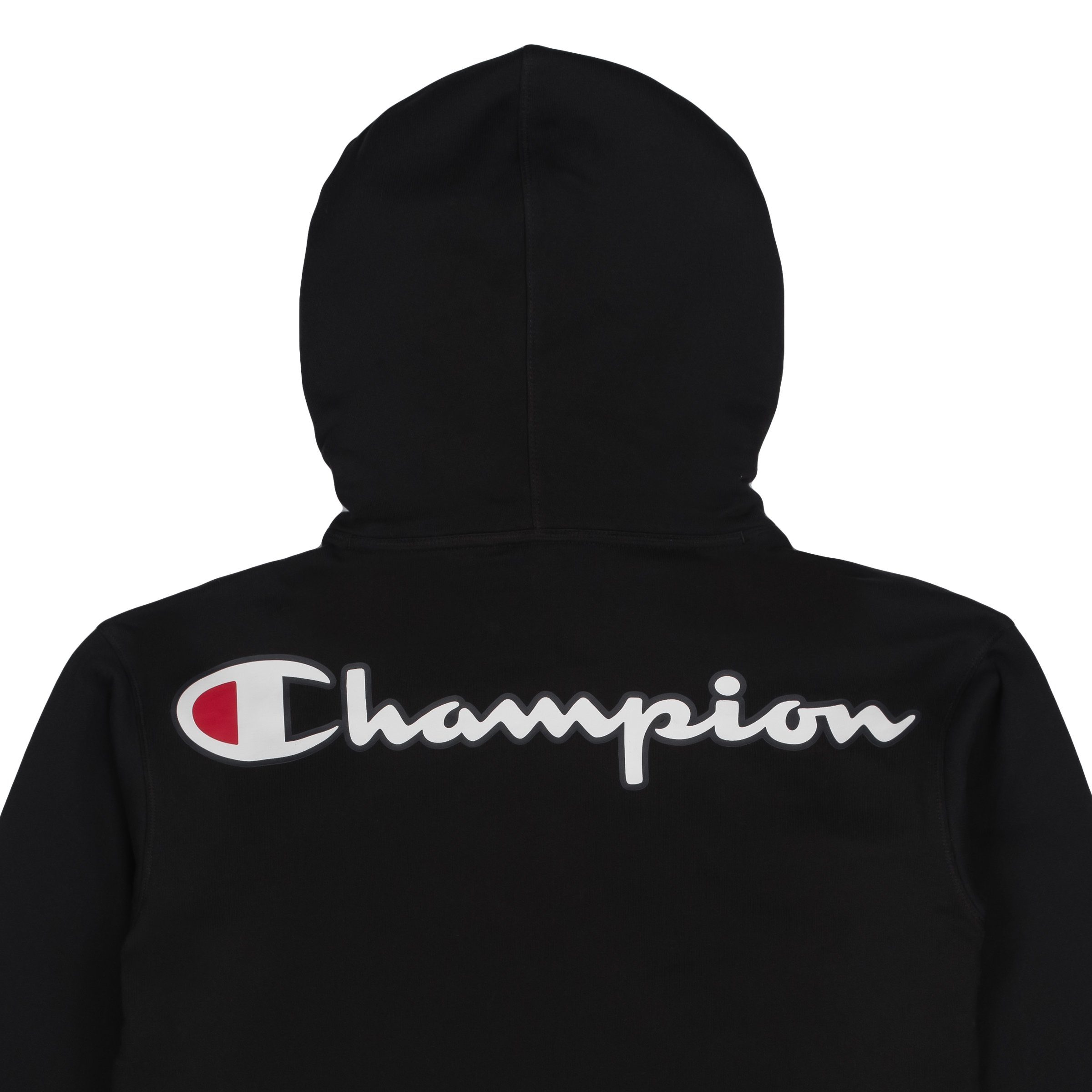 Hoodie schwarz 113186 Hooded Champion Champion Sweatshirt (nbk) Damen Kapuzenpullover