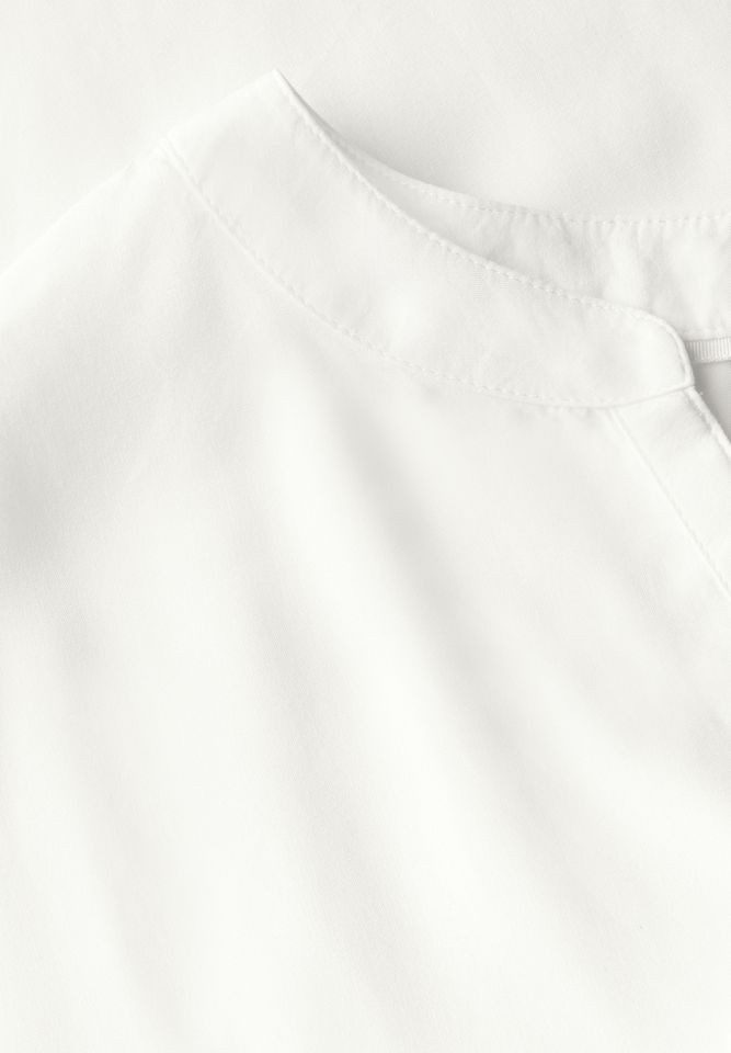 STREET ONE Kurzarmbluse – Leichte Unifarbene günstig online kaufen