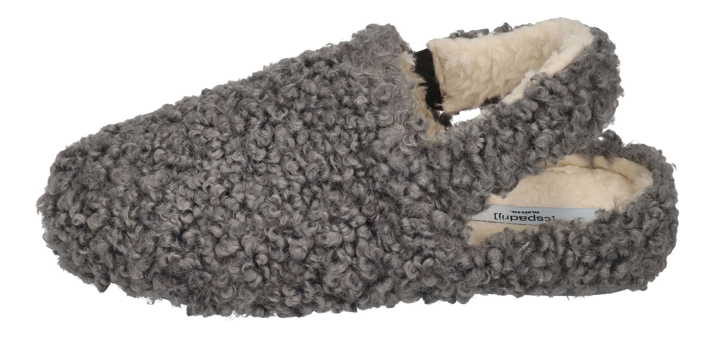 espadrij l´originale ELASTIQUE CURLY Hausschuh Gris