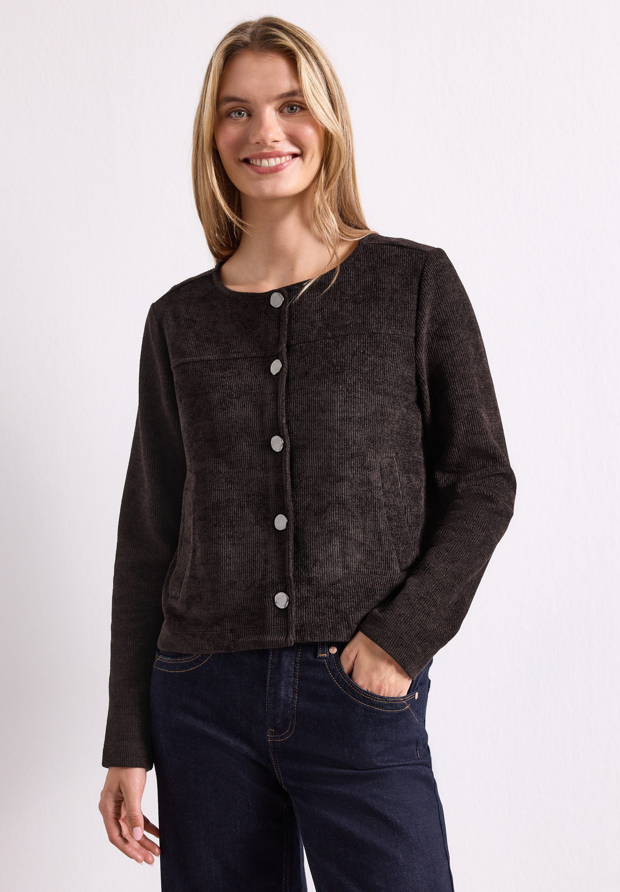 STREET ONE Cardigan mit Knopfleiste