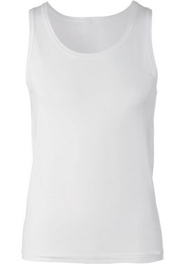 CALIDA Achselhemd Focus Unterhemd mit eingefasstem Rundhalsausschnitt, gerader Schnitt
