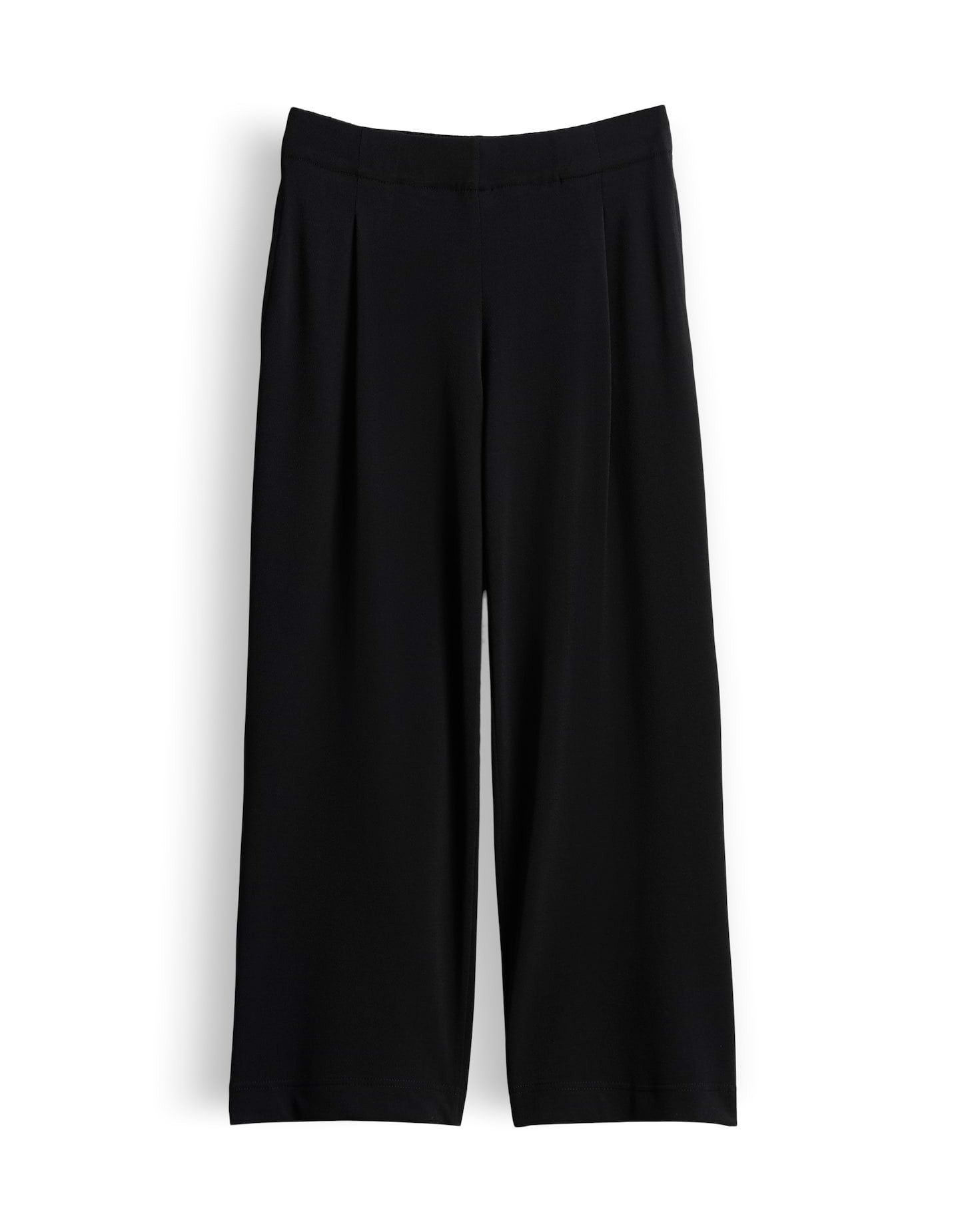Culotte Celasto wide aus Jersey mit Kreppstruktur