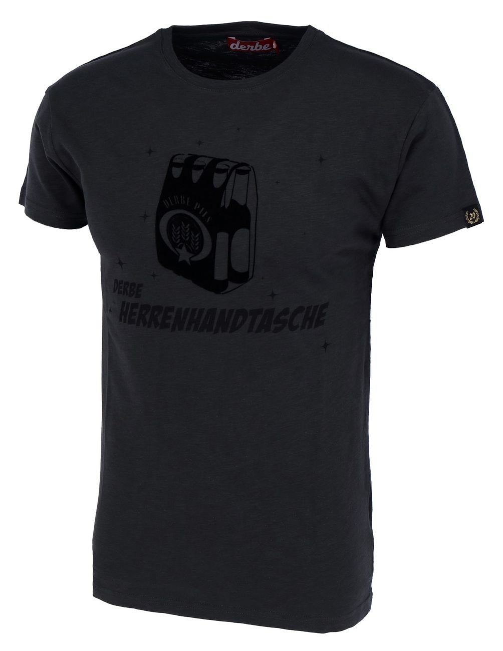 Derbe Print-Shirt Herrenhandtasche